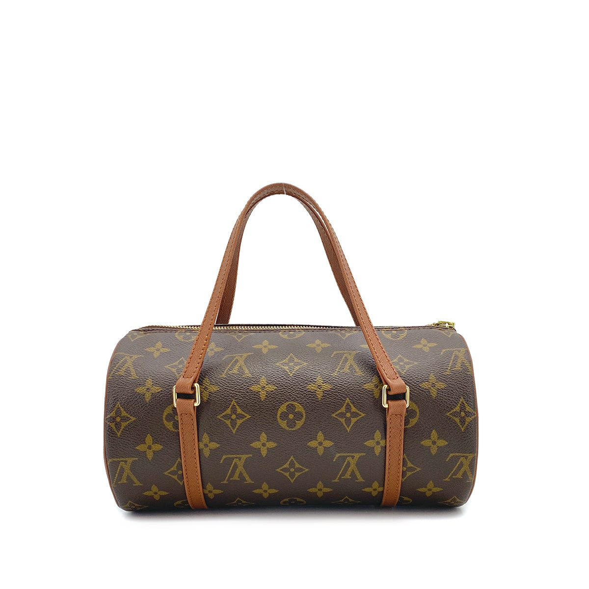 LOUIS VUITTON MONOGRAM PAPILLON 26 HAND BAG BROWN MONOGRAM CANVAS M51386 90314397