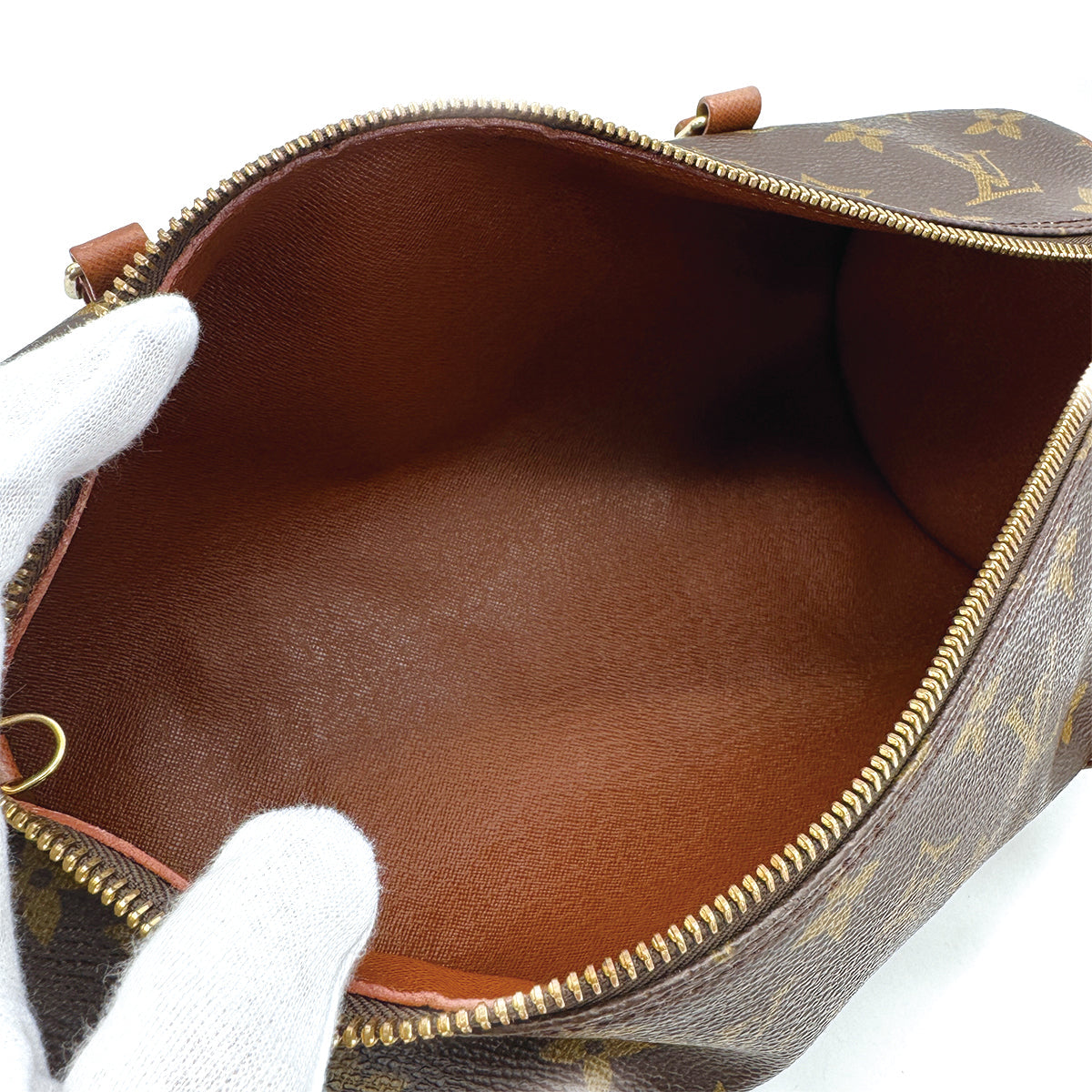 LOUIS VUITTON MONOGRAM PAPILLON 30 HAND BAG BROWN M51365 90315872