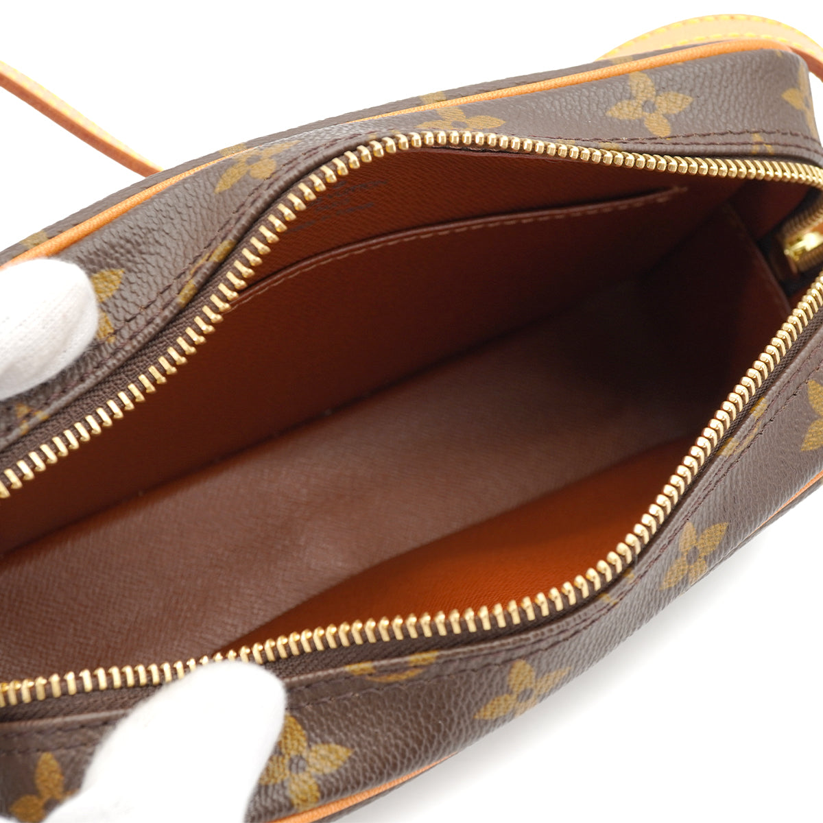 LOUIS VUITTON MONOGRAM POCHETTE CITE SHOULDER BAG BROWN M51183 90327291