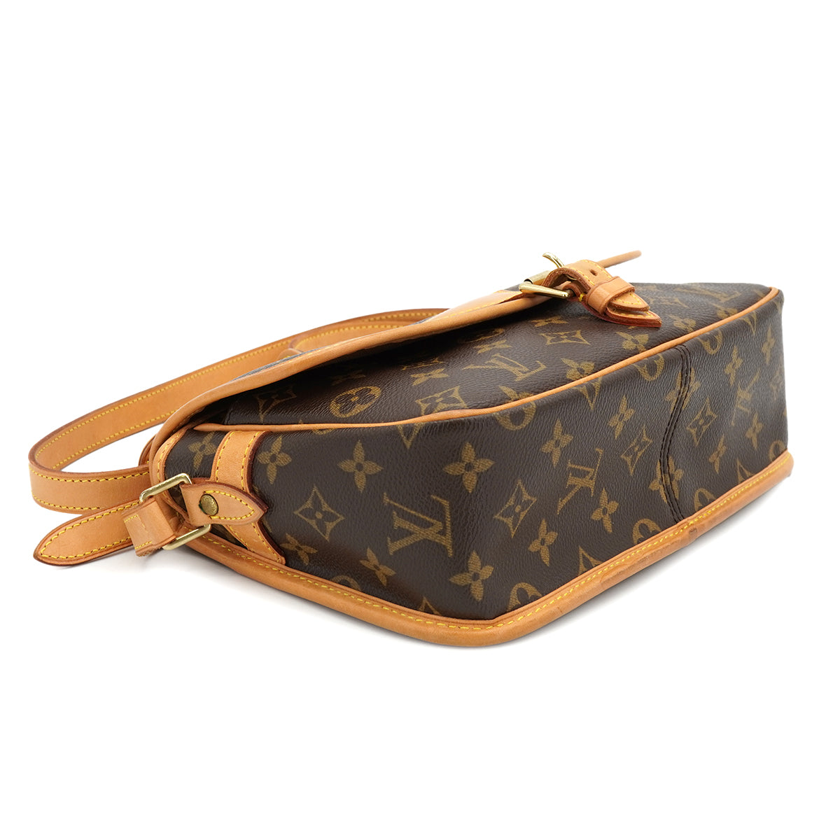LOUIS VUITTON MONOGRAM SOLOGNE SHOULDER BAG BROWN M42250 90326663