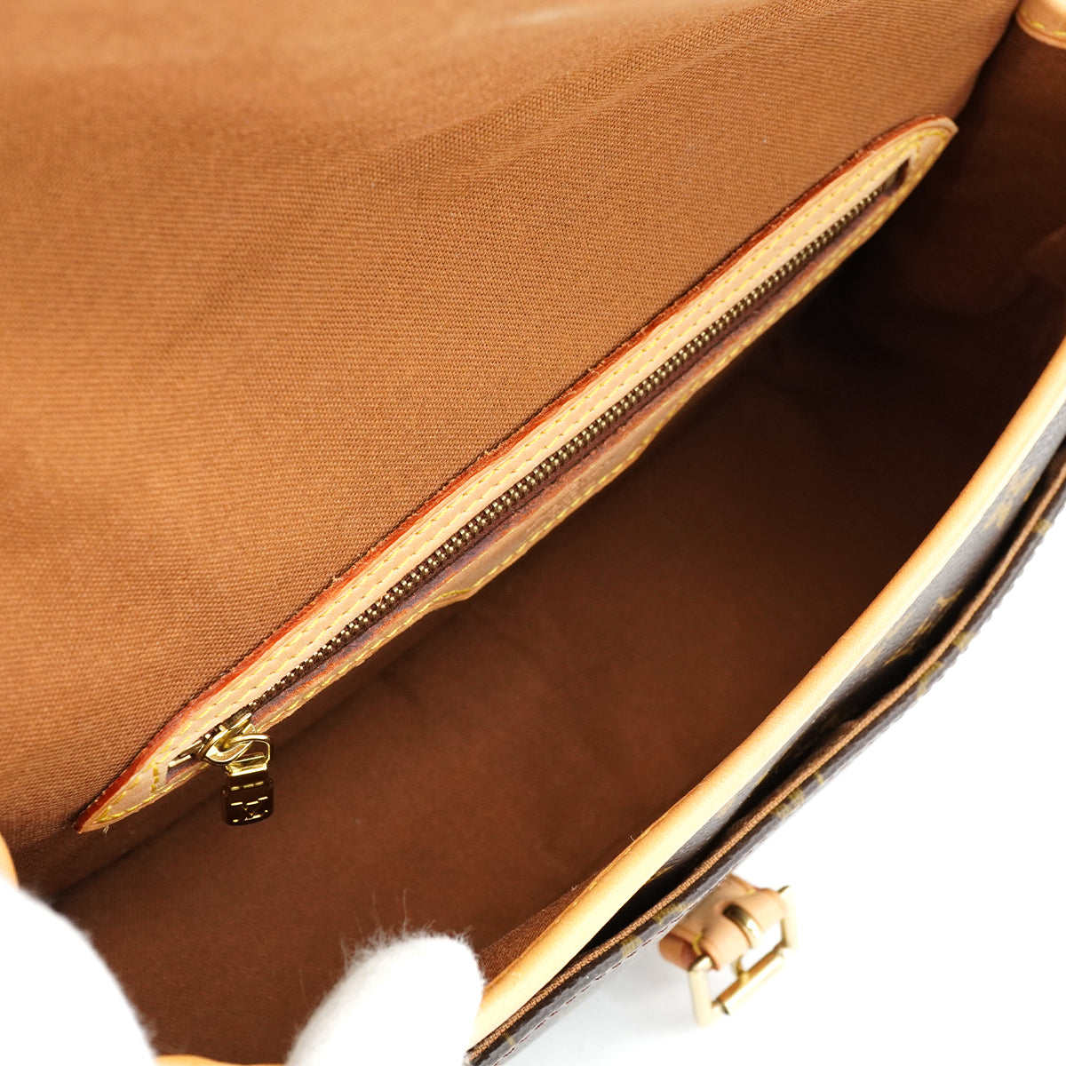 LOUIS VUITTON MONOGRAM SOLOGNE SHOULDER BAG BROWN M42250 90326663
