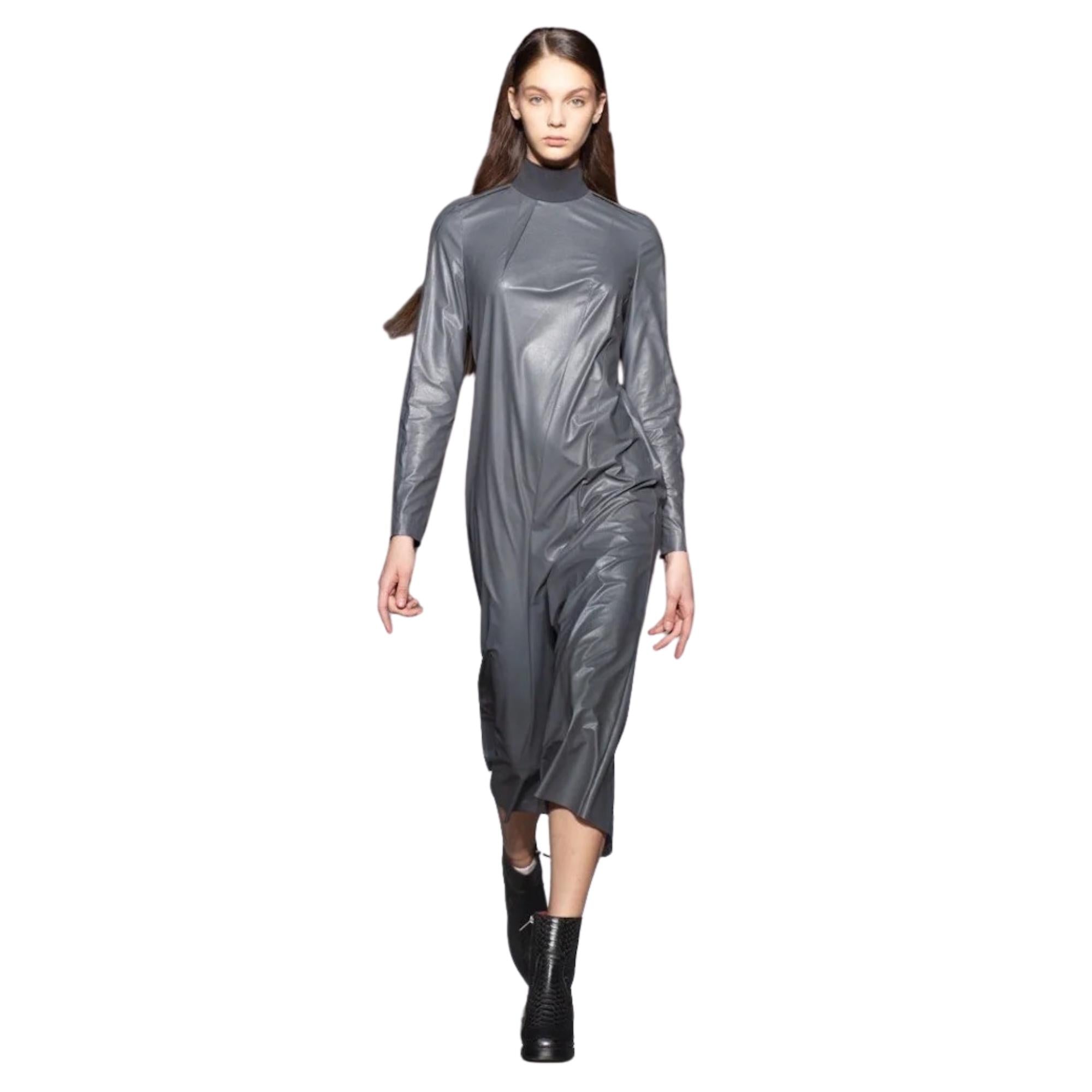 MAXI DRESS WITH LONG SLEEVES (فستان)