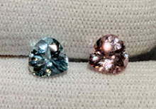 3.27ct Awesome aqua & morganite pair DXBCS3700