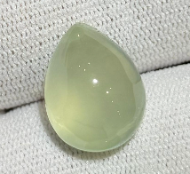 19.85ct Prehnite (grape color) drop DXBCS3702
