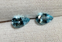 2.23ct Shanta maria aquamarine pair DXBCS3711