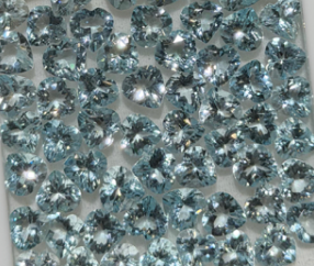Aquamarine Heart Shape 6mm (price per 1 stone) DXBCS3713