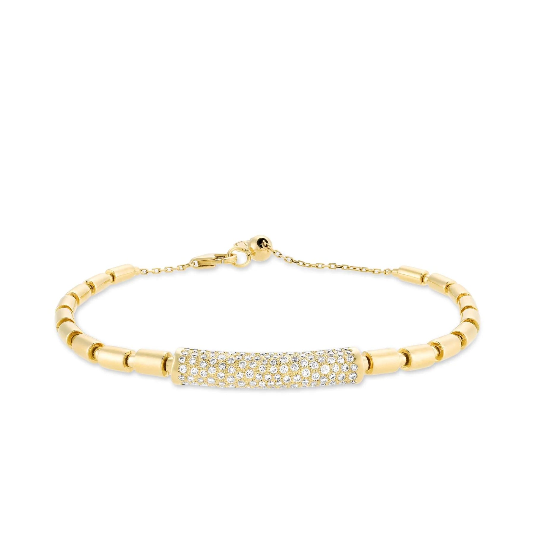ITERU BRACELET - YELLOW GOLD NS004EN