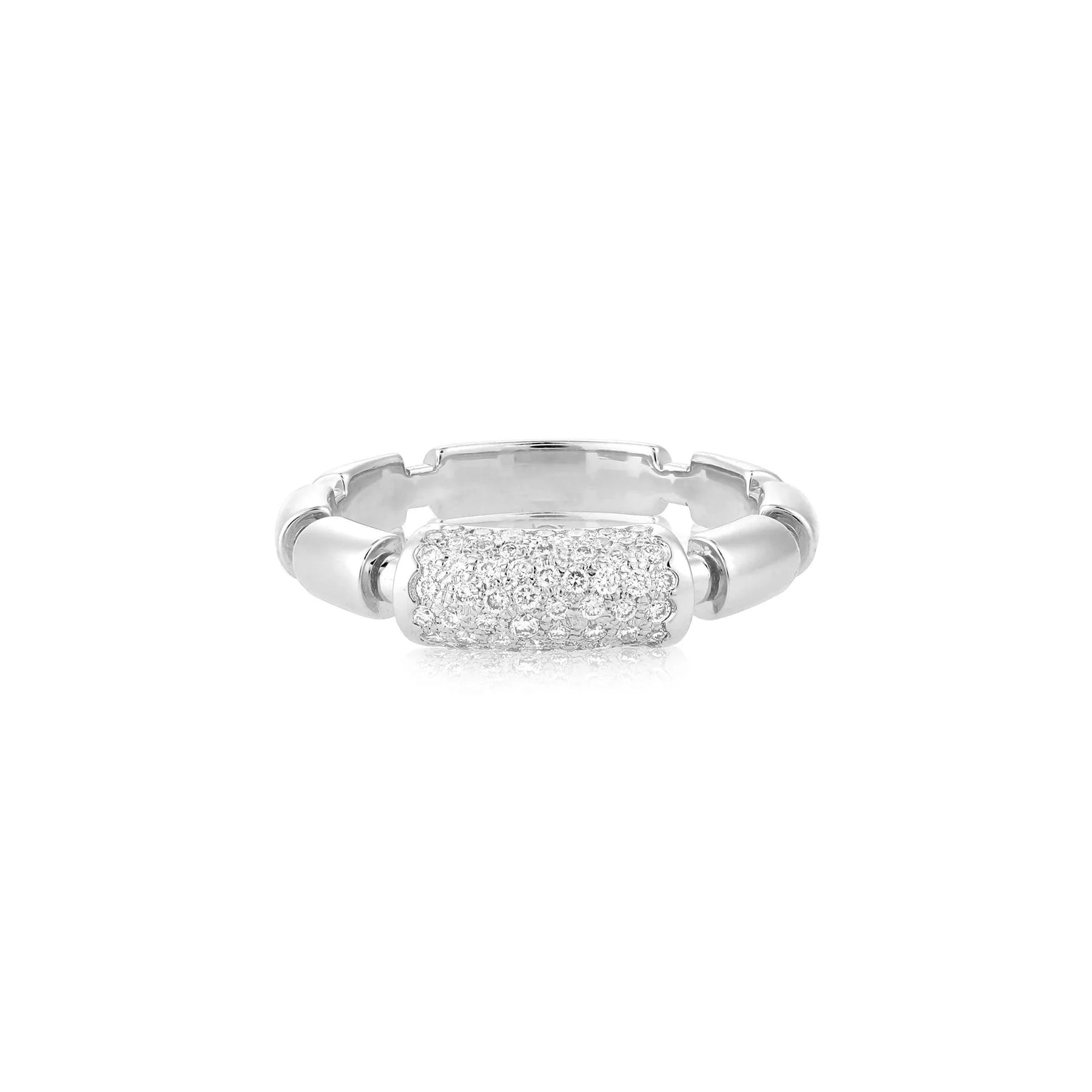 ITERU RING - WHITE GOLD NS012EN