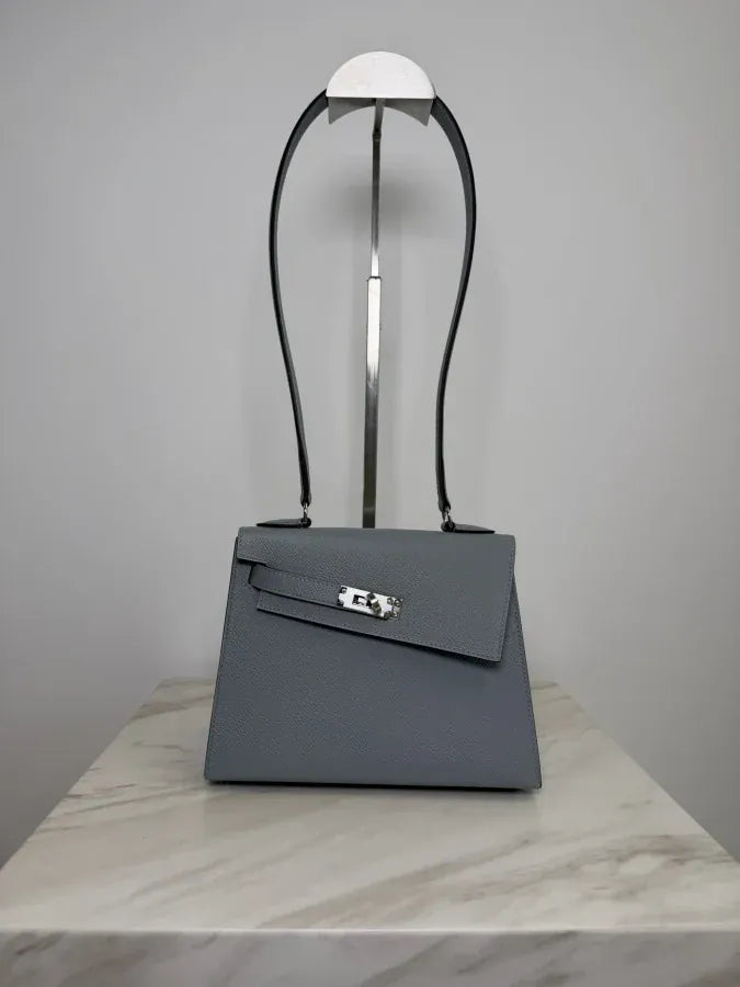 Prime Concierge Hermès Kelly Desorde Gris pantine K stamp