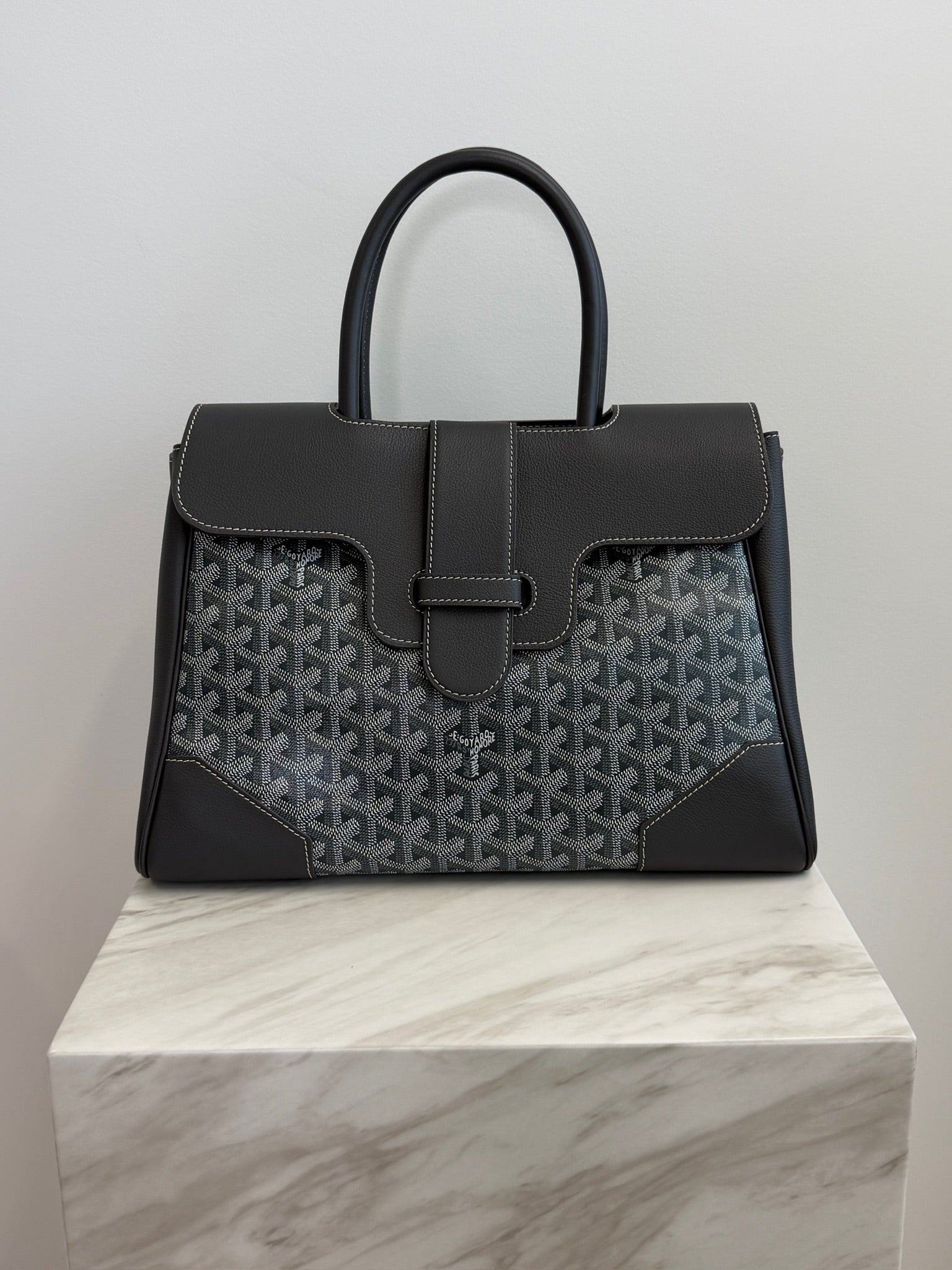 Goyard Saïgon Grey Palladium Hardware