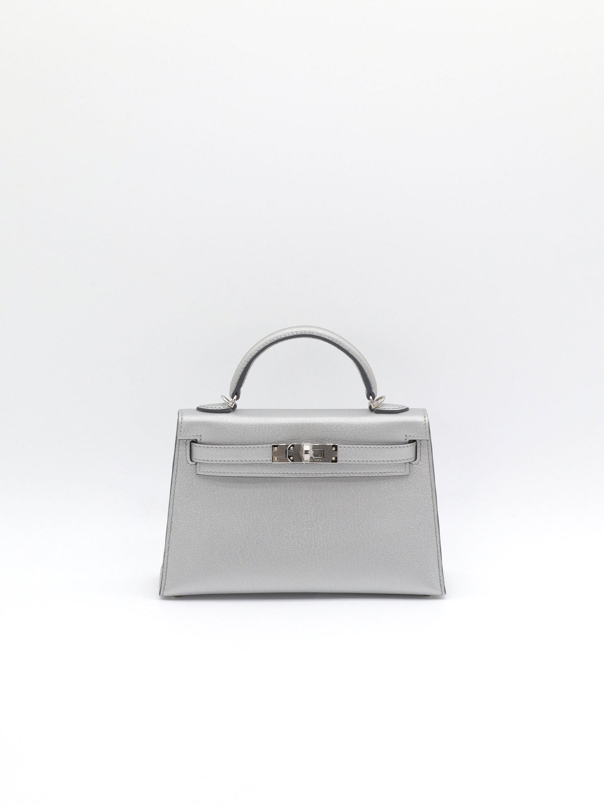 Hermès Mini Kelly Argentee Palladium Hardware