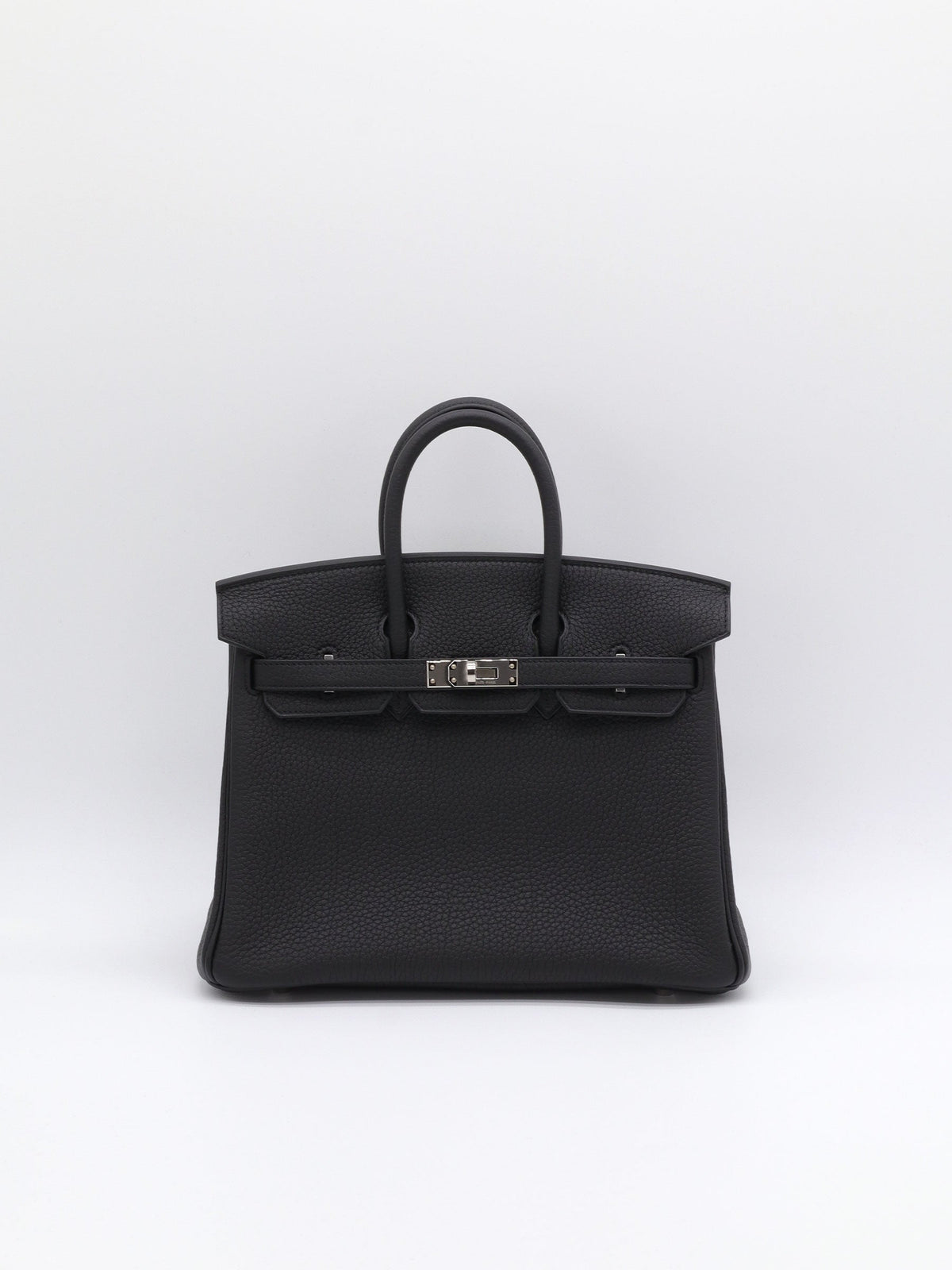 Hermès Birkin 25 Black Togo Palladium Hardware