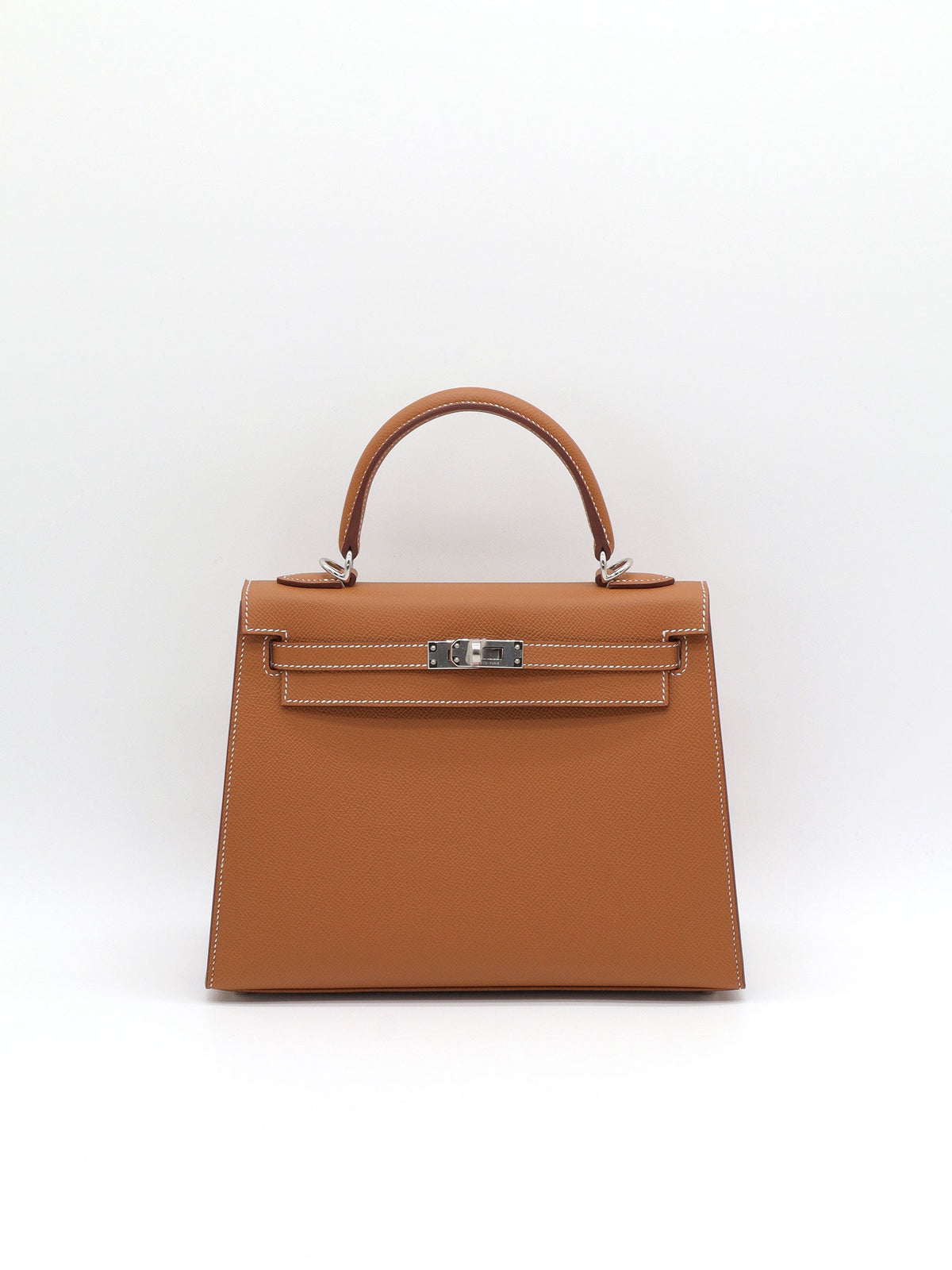 Hermès Kelly 25 Gold Epsom Palladium Hardware