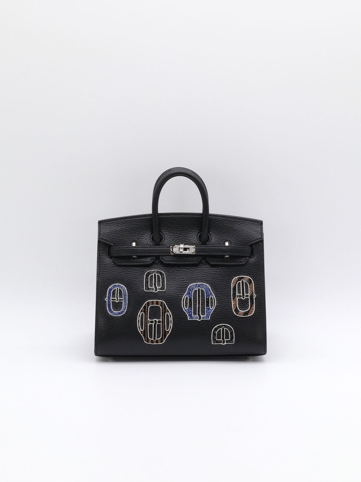 Hermès Birkin 20 Bouclerie Moderne Chevre Palladium Hardware