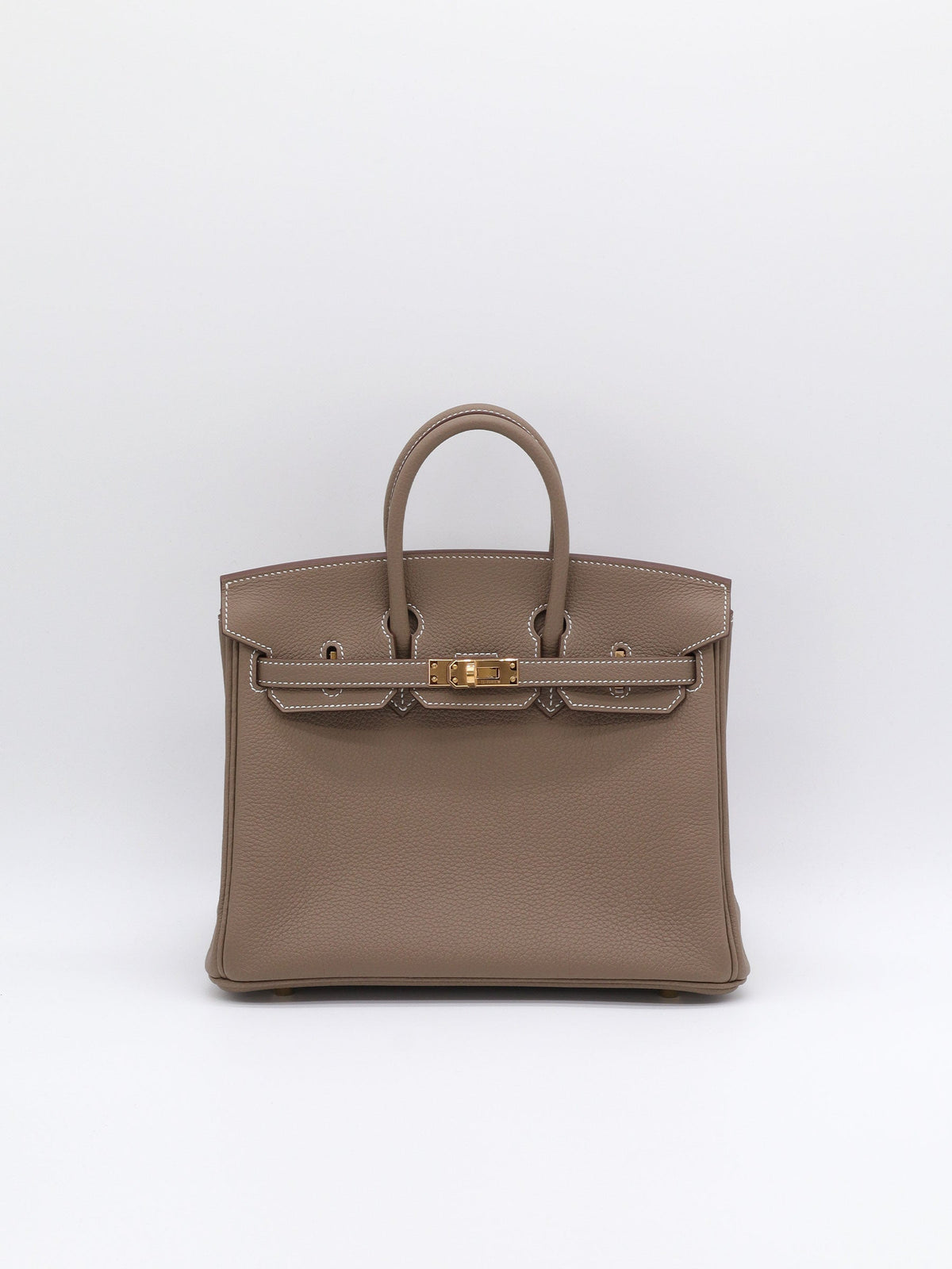 Hermès Birkin 25 Etoupe Togo Gold Hardware