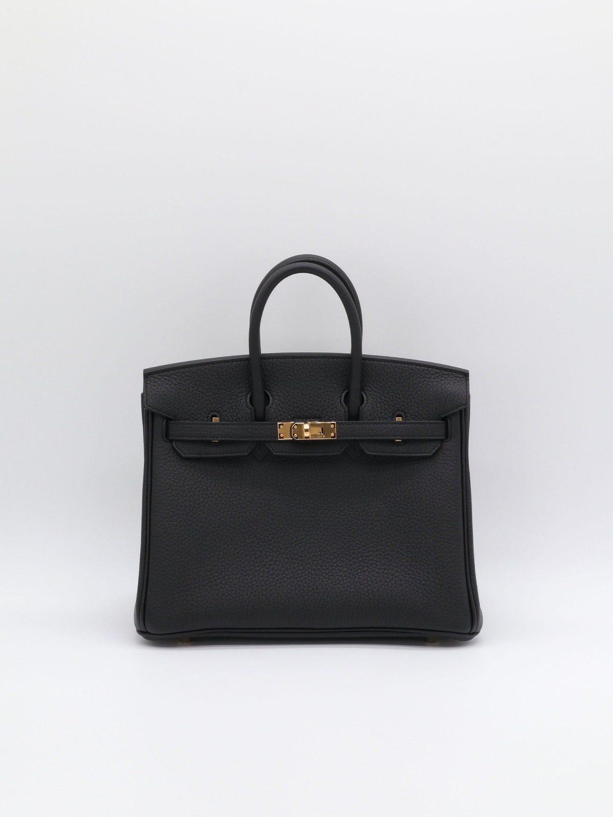Hermès Birkin 25 Black Togo Gold Hardware