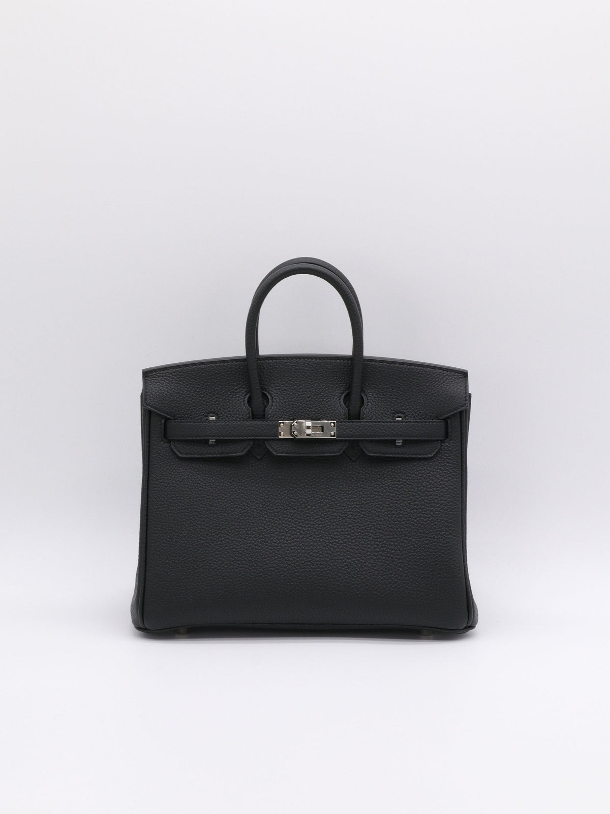 Hermès Birkin 25 Black Togo Palladium Hardware