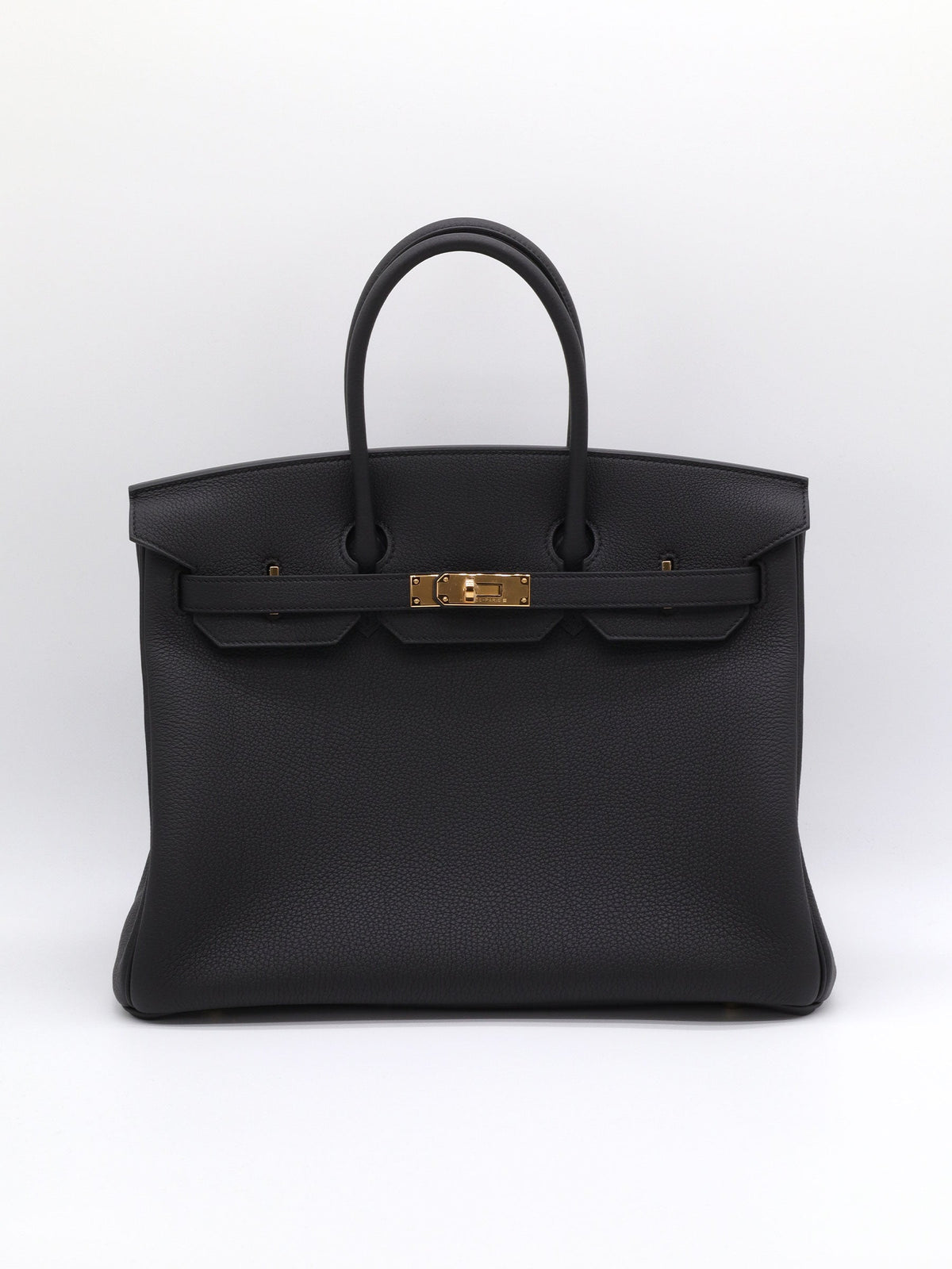 Hermès Birkin 35 Black Togo Gold Hardware