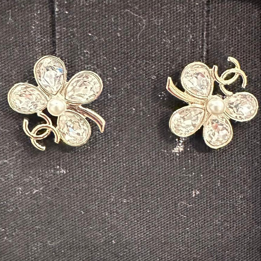 Chanel Four Leaf Clover Crystal