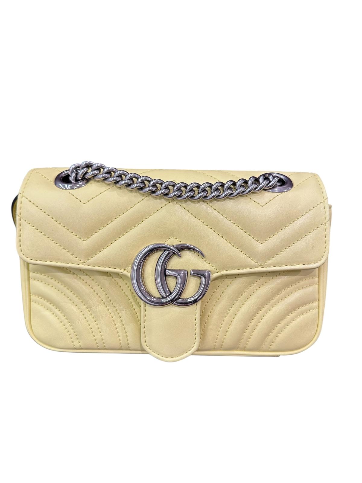 Gucci Yellow Marmont with SHW