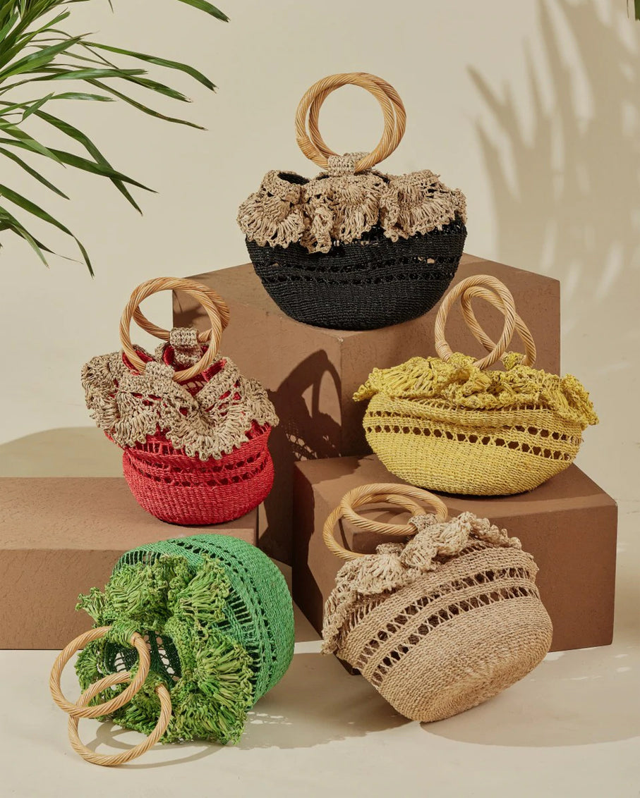 Pano Abaca Basket Bag