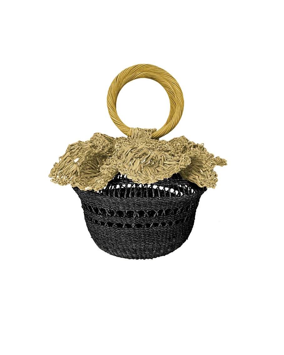 Pano Abaca Basket Bag