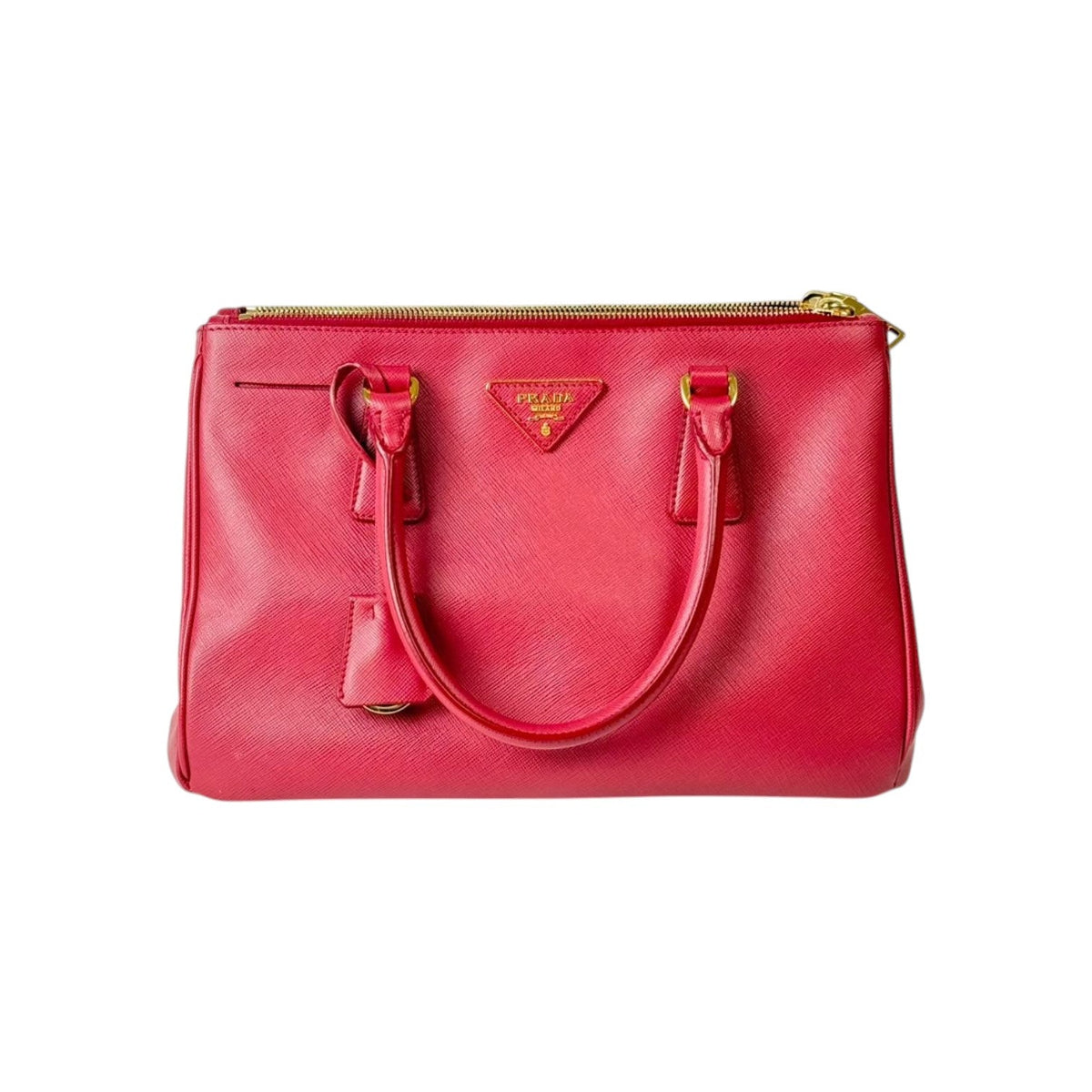 Prada Medium Red Saffiano Bag