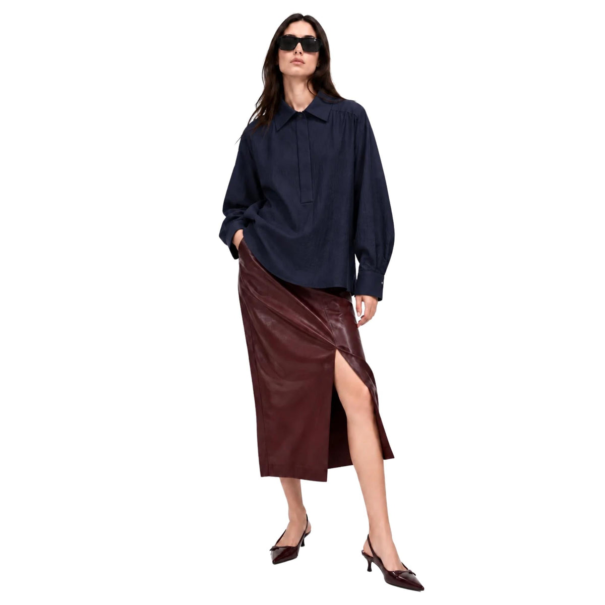 RELAXED POPOVER SHIRT قميص “LARISA”