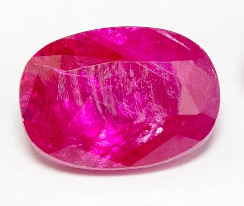 1.81ct No heat Kashmir Ruby (8.7mm x 6.4mm)