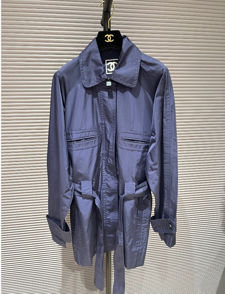 CHANEL 2009 SPORTS TRENCH SZ42 FT101452