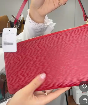 LOUIS VUITTON M52947 Epi Pochette Accessoires Red B1111L3PX5