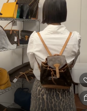 LOUIS VUITTON M91122 Vernis Houston Bronze B100884ZUK