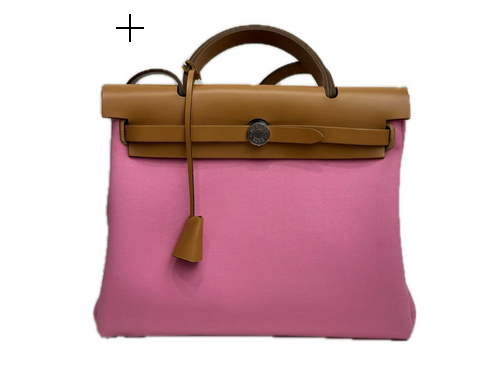 Hermes Herbag Zip 31 in Rose Sakura