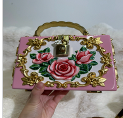 Dolce & Gabbana Floral Box Bag IB36