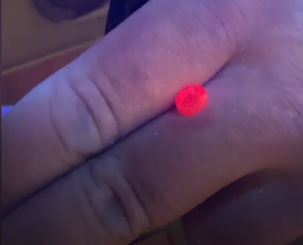1.37ct Certified No Heat Jegdalek Ruby