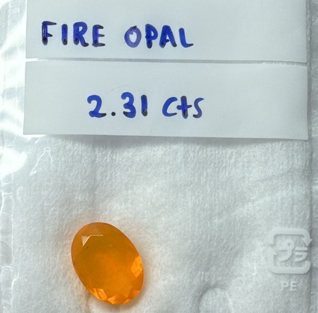 2.31 Carats Natural Fire Opal MS 9042