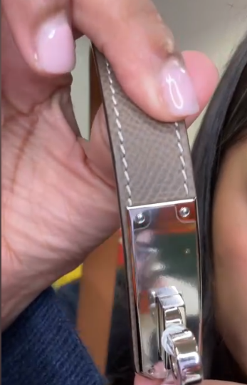 Hermes belts Etoupe silver hardware ALC3688