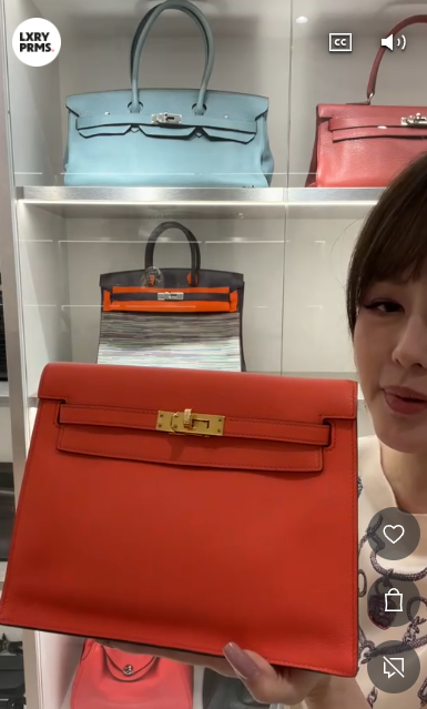 Hermes Kelly Danse Feu Evercolor GHW #D SKC8346H