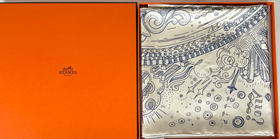 Hermes Silk Scarf 90cm - New in Box