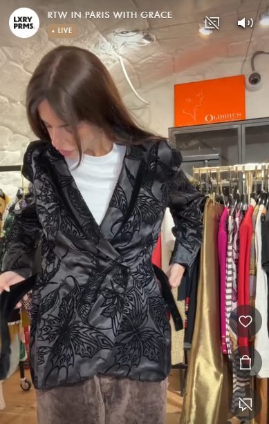 Mugler Black Silk and Velvet Jacket AGC3425