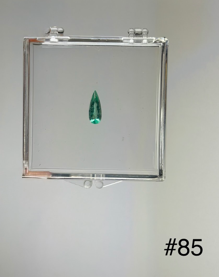 1.14ct NIGERIAN PARAIBA PEAR DXBCS3839