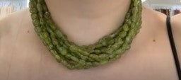 Peridot necklace DXBCS0656