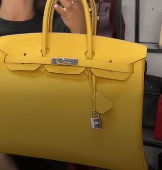 IB25080150 Hermes Birkin 35 Juane Ambre Epsom