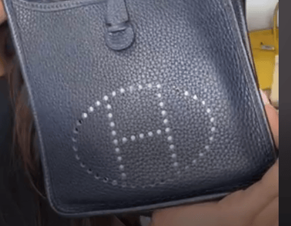 CN26040096 Hermes Evelyne TPM 1 Bleu Indigo Togo