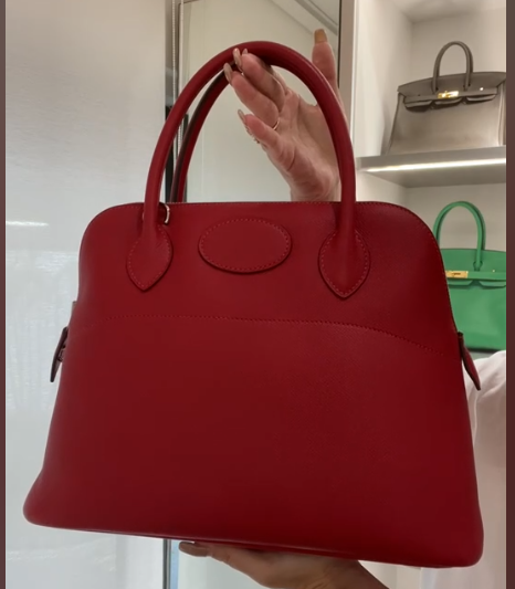 Hermes Bolide 31 Rogue casque Epsom PHW #P SKC8209H