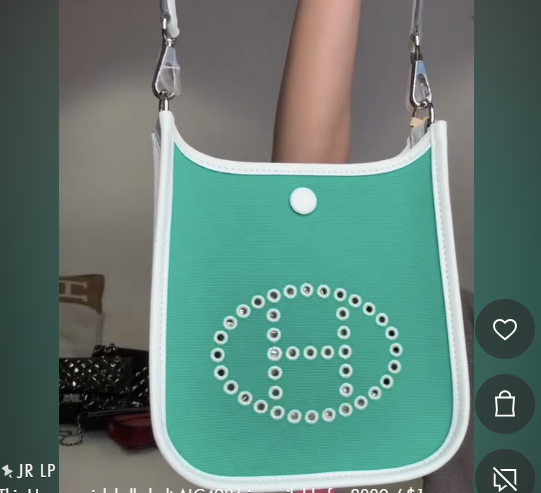 Hermes Evelyn Green new in box ALC4080