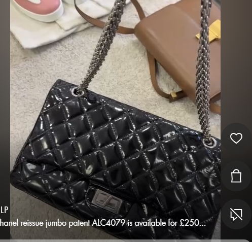 Chanel reissue jumbo patent ALC4079