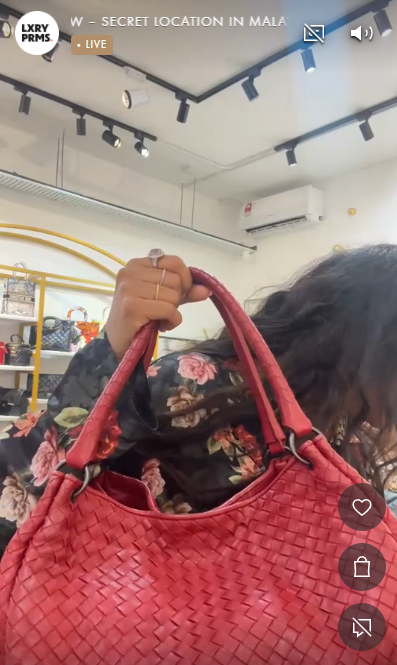 Bottega Red Tote SYC1681