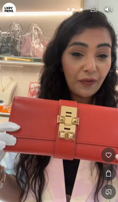 Hermes Sanguine Medor Clutch GHW SYC1701