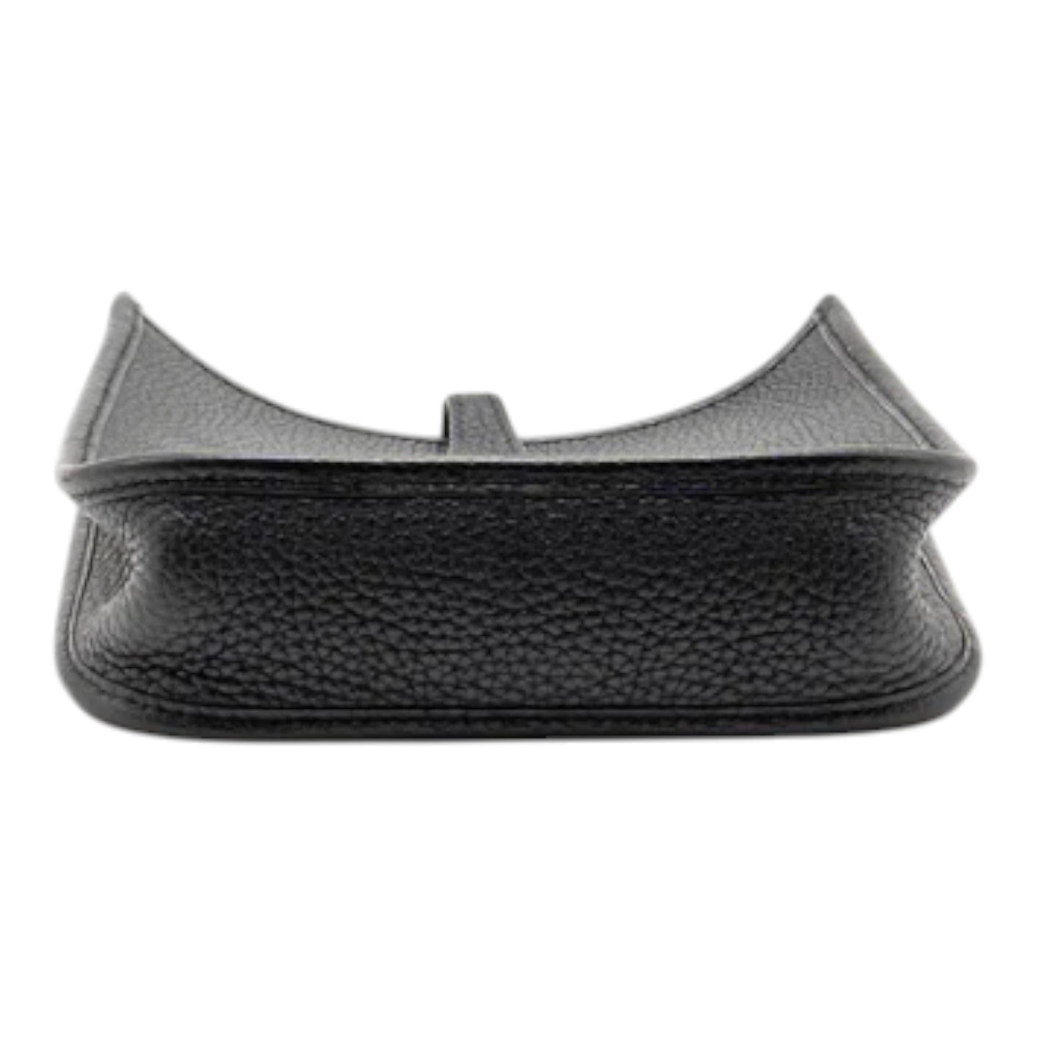 Hermes Mini Evelyne Clemence Black with SHW